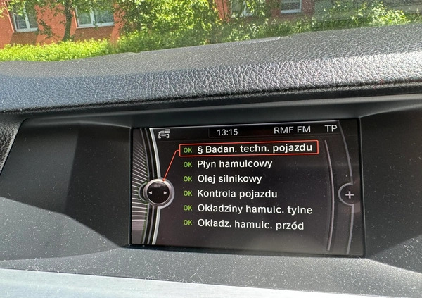 BMW Seria 5 cena 62500 przebieg: 211000, rok produkcji 2013 z Zbąszynek małe 191